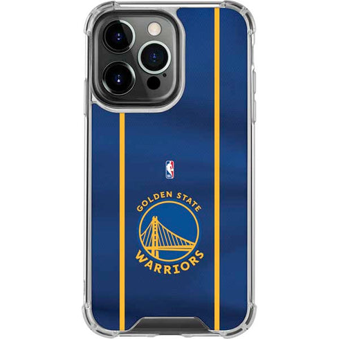 NBA Golden State Warriors Jersey iPhone 14 Pro Clear Case